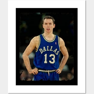 Steve Nash - Playing For The Dallas Mavericks Posters and Art